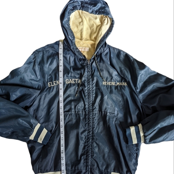 Vintage 60s Brooks Brothers Letterman Track Varsity Windbreaker Jacket - Picture 7 of 10